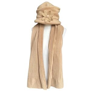 GENEVIEVE DOSTALER Polar Fleece Hat and Scarf Set Made In Canada